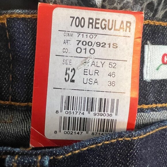 Italian Carrera 700 Jeans Regular Fit BootCut Jeans NEW 36 X 35 - Picture 5 of 5
